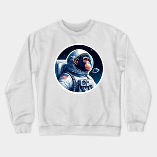 Space Monkey Crewneck Sweatshirt